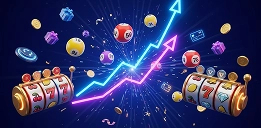 Карточка с игровыми автоматами и бонусами Лото Март